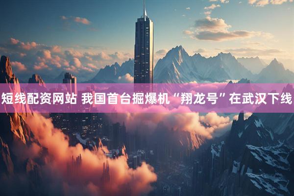 短线配资网站 我国首台掘爆机“翔龙号”在武汉下线